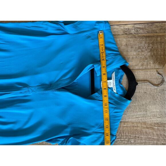Rare DVF Archive Find: Vibrant Cerulean Blue Silk Tunic Dress - Size 8 - Picture 9 of 11